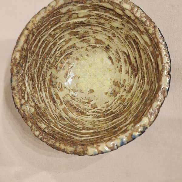 Blue & Offwhite Small Bowl - Image 2