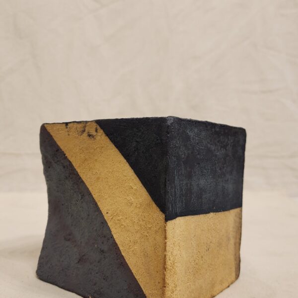 Blue & Yellow Small Cube - Image 2