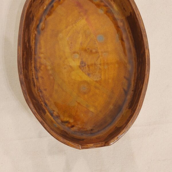 Brown & White Serving Platter - Image 2