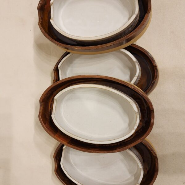 Brown & White Serving Platter - Image 6