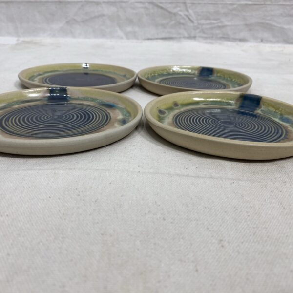 Light green ceramic platters (set-8) - Image 2