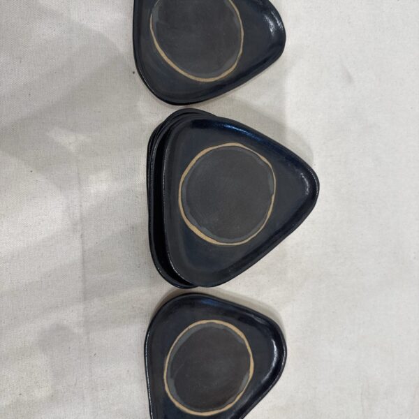Brown small platter (set-6)