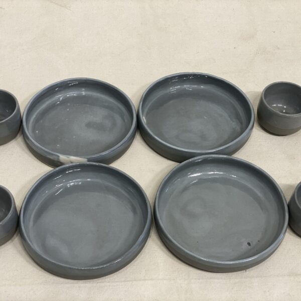 Silver platter and cup (Set-14)