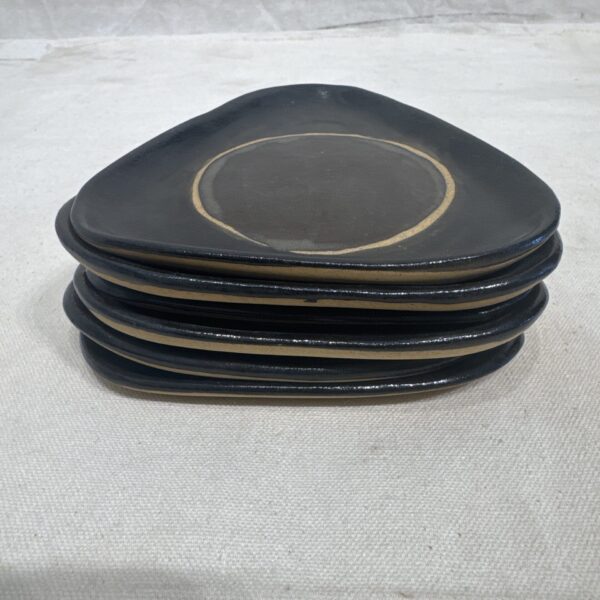 Brown small platter (set-6) - Image 2