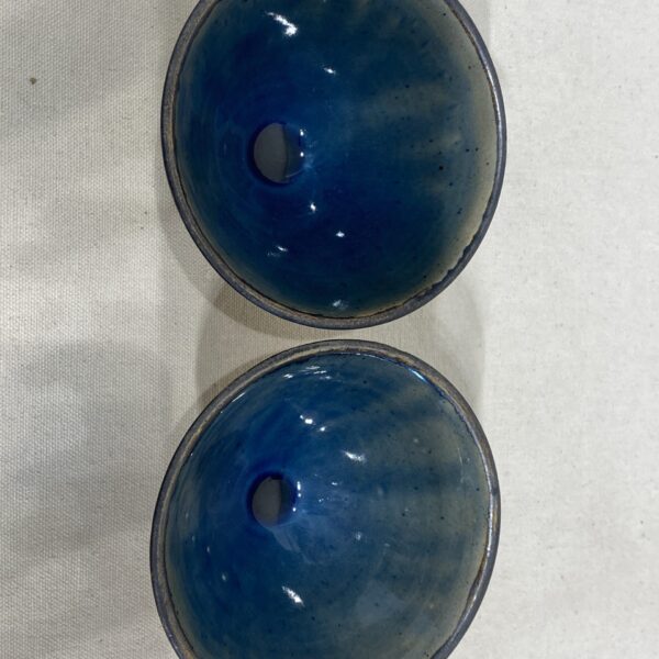 Blue Cerimic lamp
