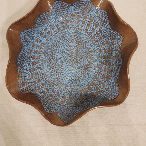 Blue & Brown Platter
