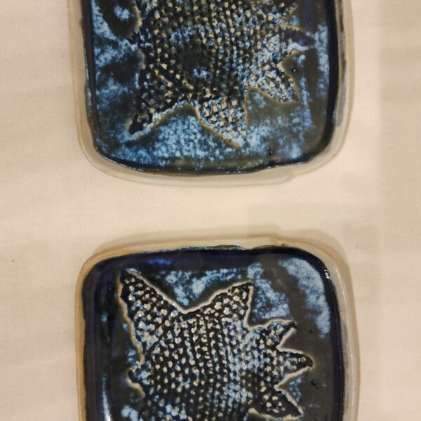 Blue Star Design Plates (Set-2)