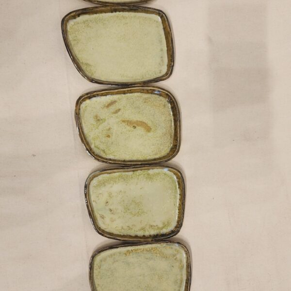 Green Cerimic Platter (Set-5) - Image 2