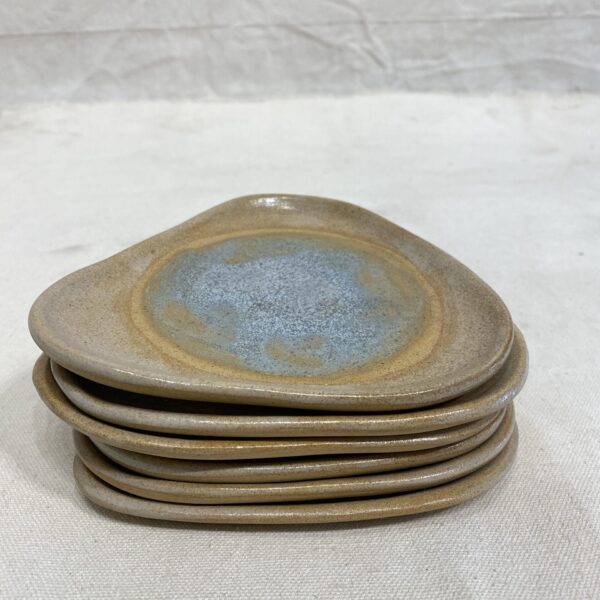 Brown Cerimic platter (Set-6) - Image 2