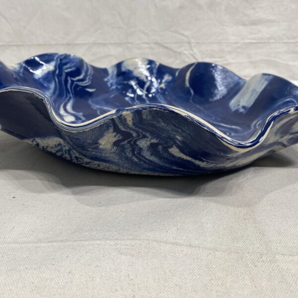 Blue large platter - Image 2